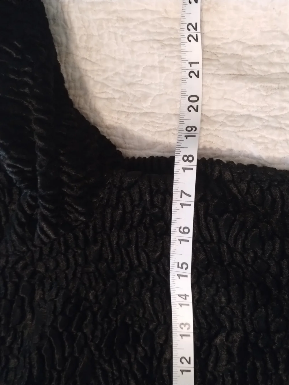 White House Black Market Black Textured Cowl Coat